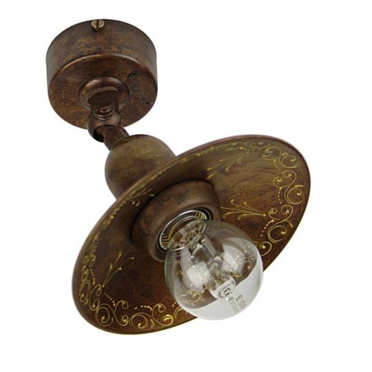 mediteran vzor mosadzne stropne lampa osvetlenie spot stena lampy country rustikalne vidiecke romanticke obyvacka provensalsky kuchyna spalna imas chata nastavitelne dekor.jpg